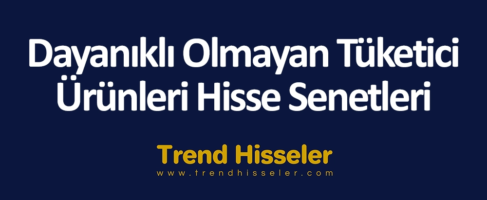 Dayanıklı Olmayan Tüketici Ürünleri Hisse Senetleri