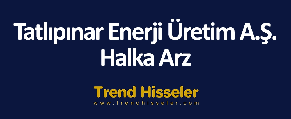 Tatlıpınar Enerji Üretim A.Ş. Halka Arz