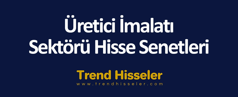 Üretici İmalatı Sektörü Hisse Senetleri